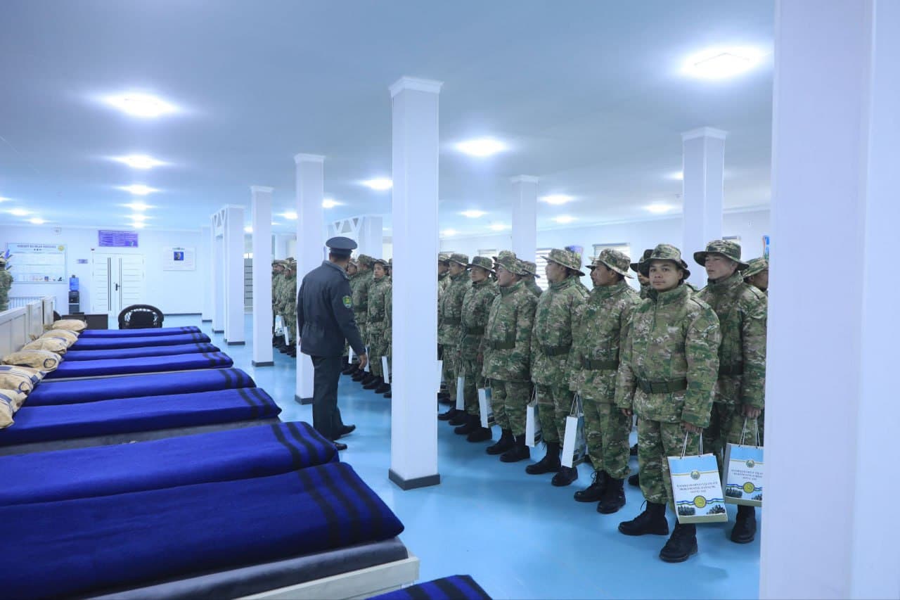 Conscripts solemnly welcomed at their places of service