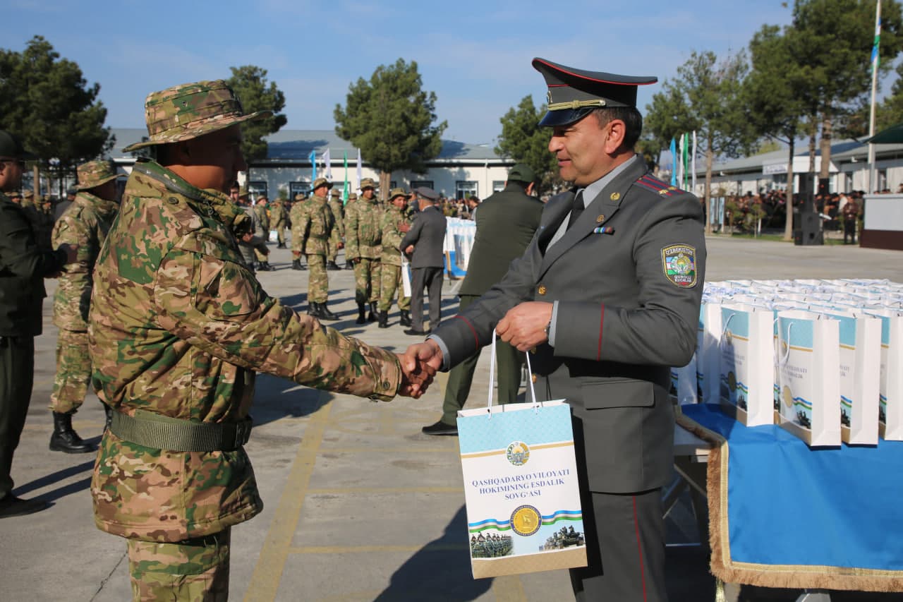 Shijoatli yigitlar Vatan himoyasi sari yo‘l oldi