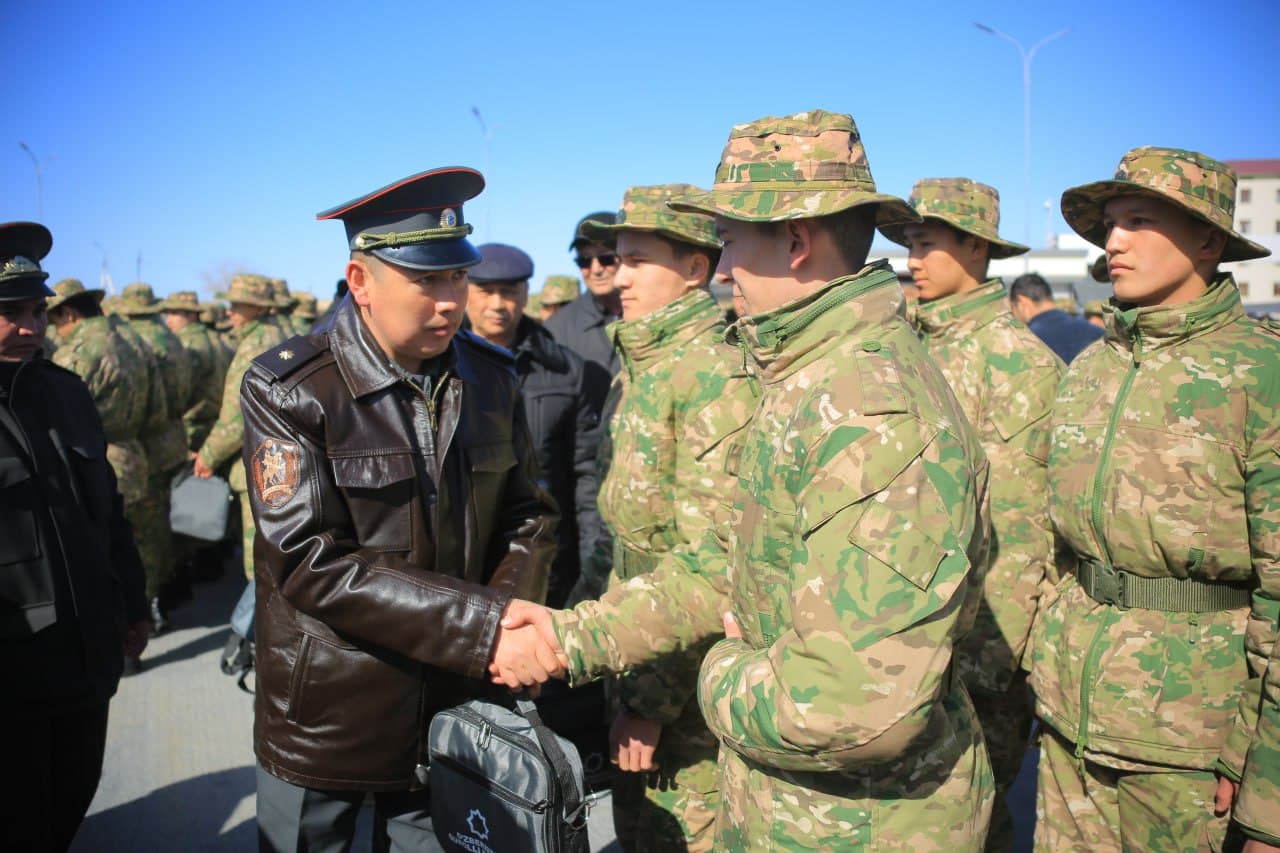 Alp o‘g‘lonlar sharafli burchni ado etishga otlandi
