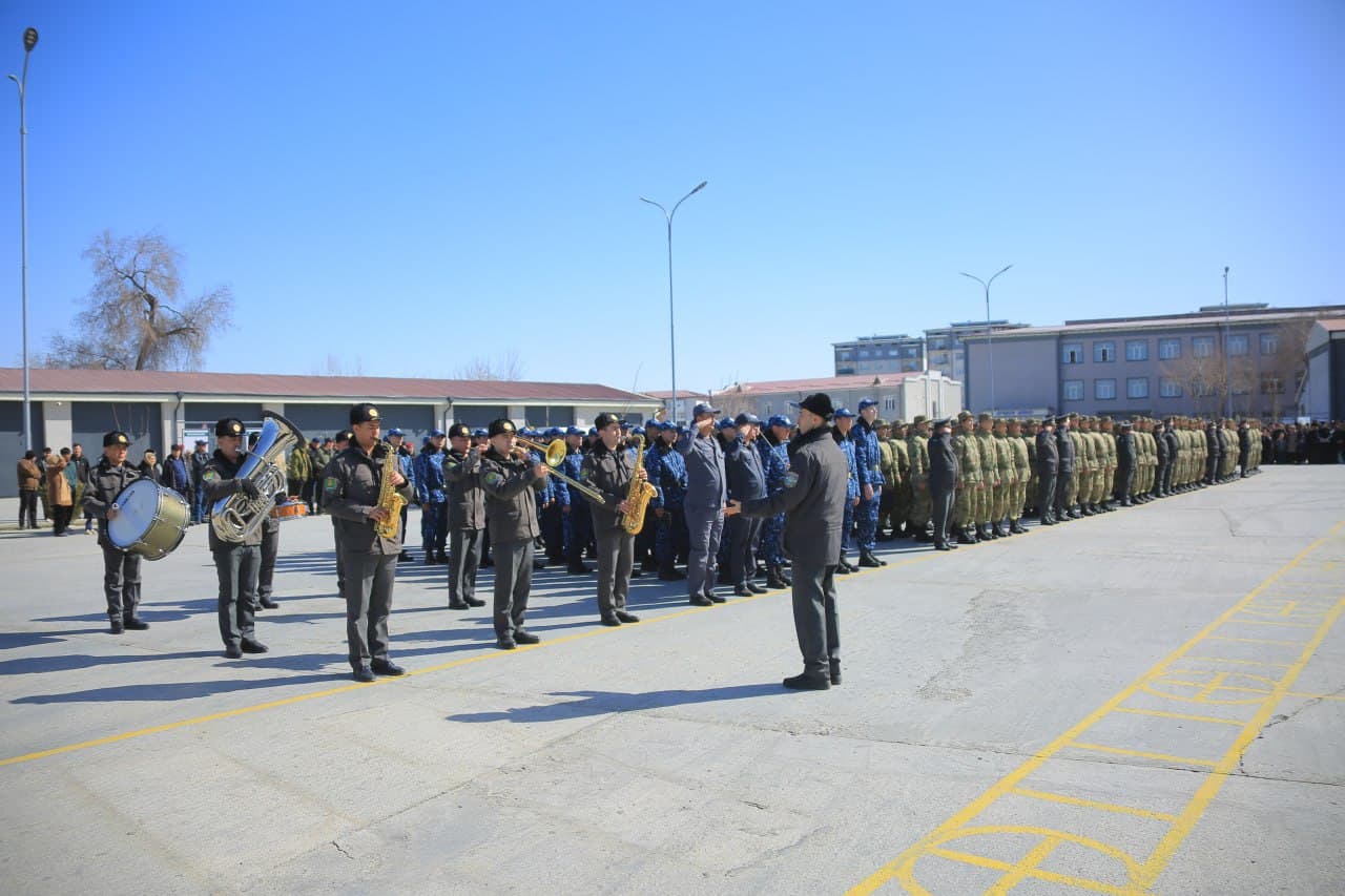 Alp o‘g‘lonlar sharafli burchni ado etishga otlandi