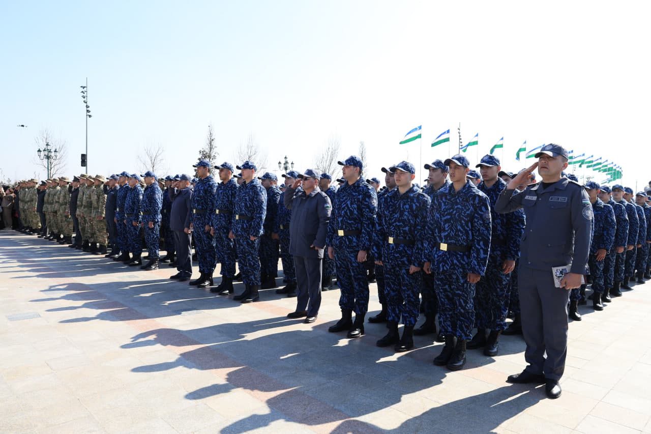 Chaqiriluvchilar muddatli harbiy xizmatga tantanali kuzatildi