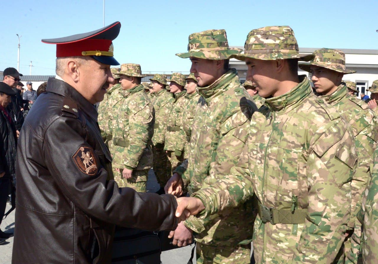 Alp o‘g‘lonlar sharafli burchni ado etishga otlandi