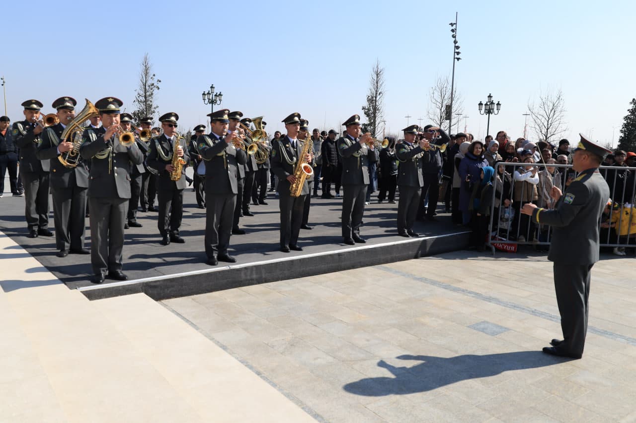 Chaqiriluvchilar muddatli harbiy xizmatga tantanali kuzatildi