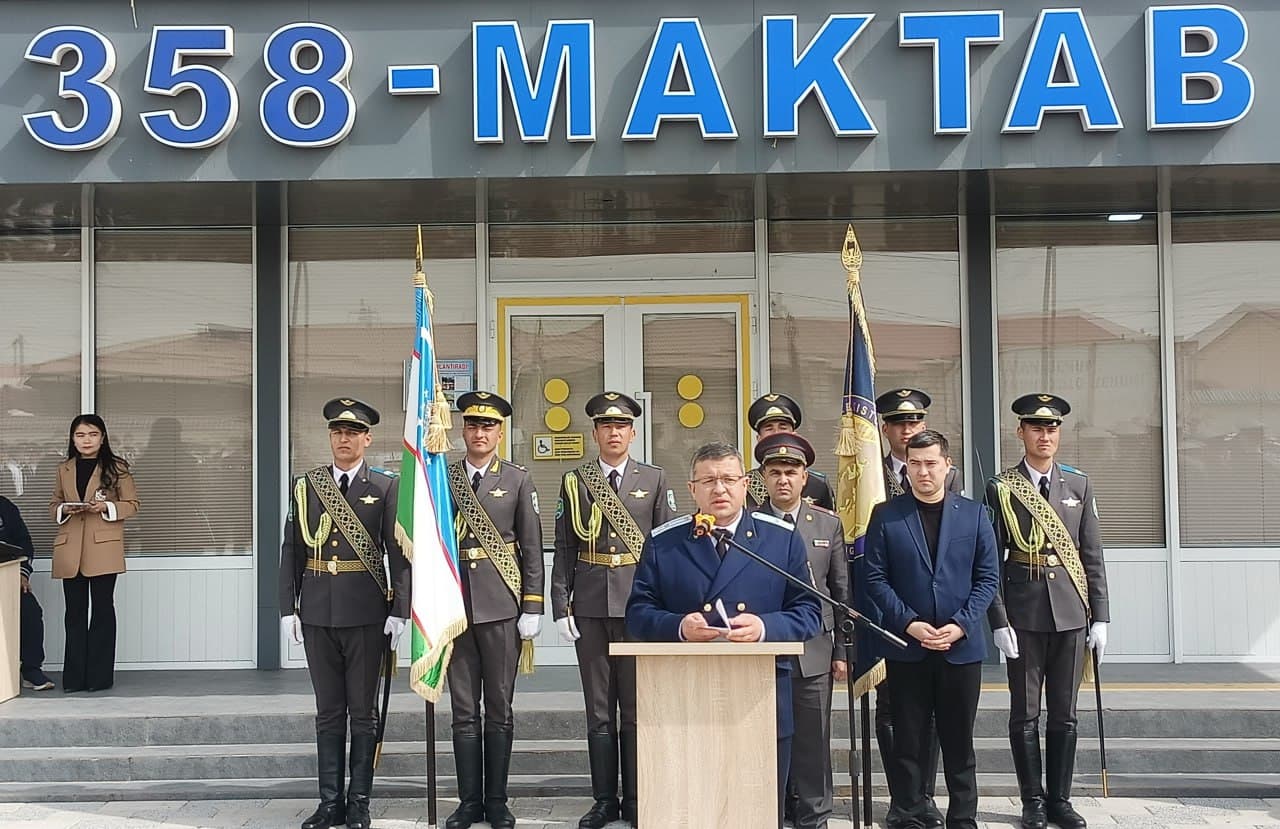 Bektemirda “Vatan tayanchi” otryad a’zolariga ko‘krak nishonlari topshirildi