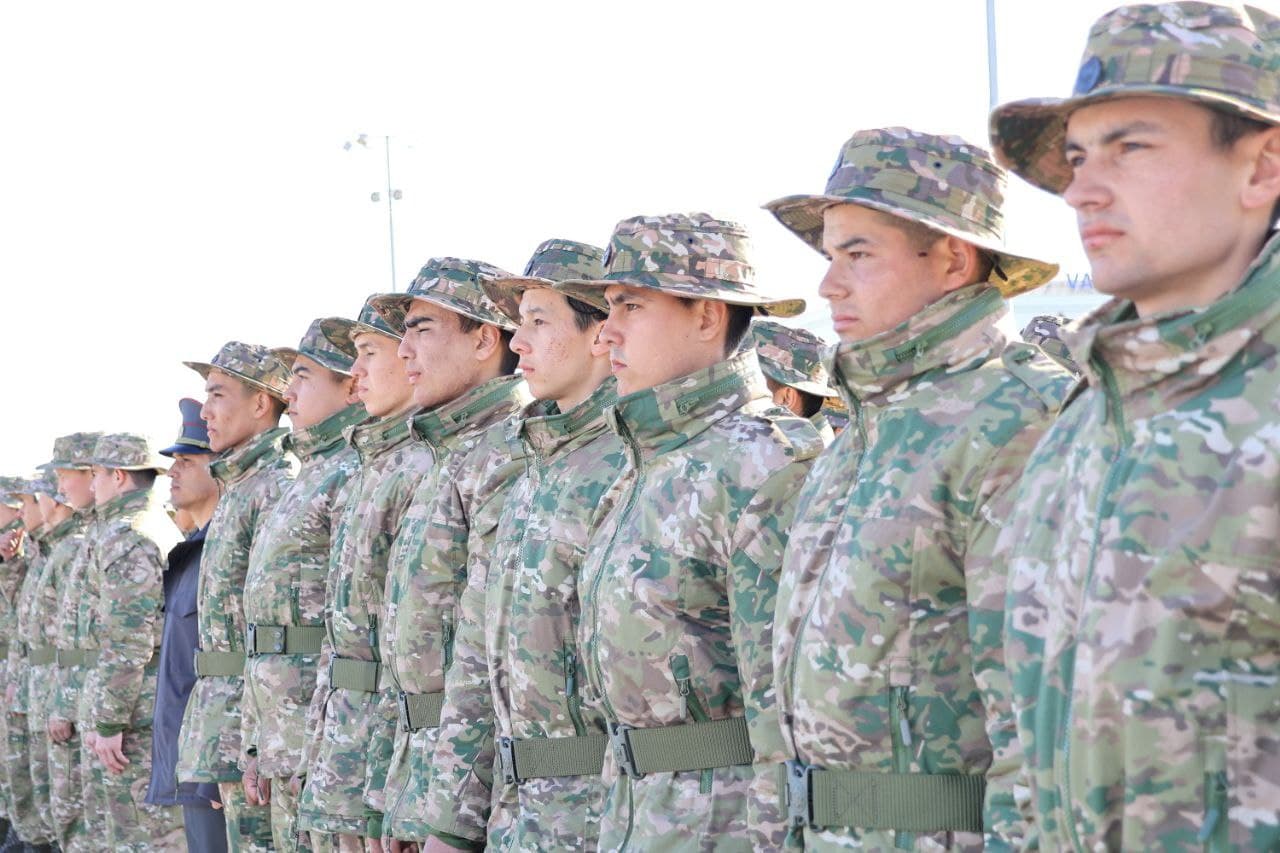 Xorazmda chaqiriluvchilar muddatli harbiy xizmatga tantanali kuzatildi