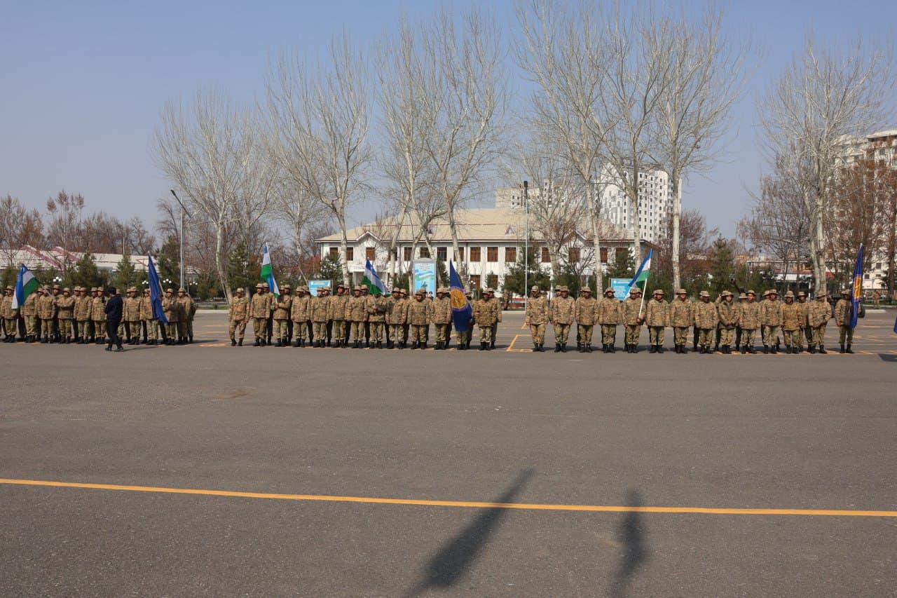 В Андижане стартовали учебные сборы «Школы мужества»