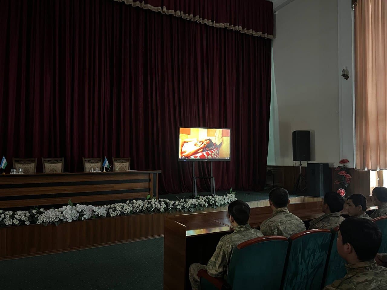В Андижане стартовали учебные сборы «Школы мужества»