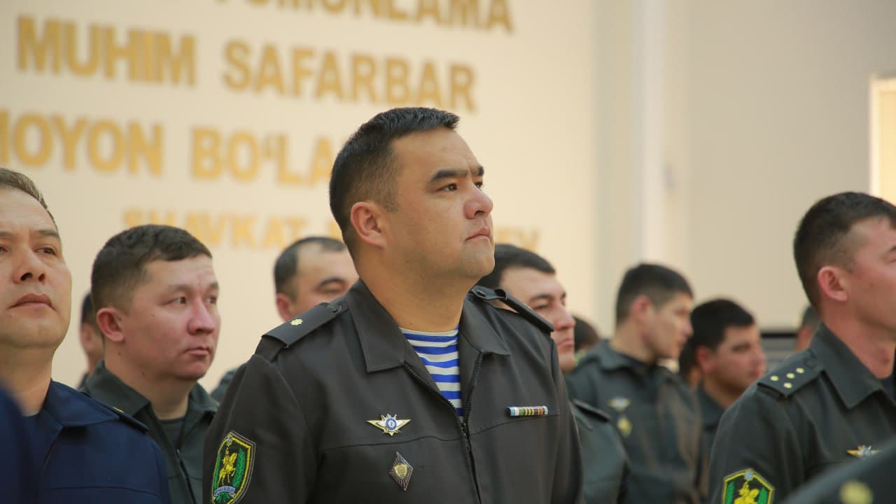 Okrugda harbiy xizmatni yuksaltirishga qaratilgan muhim yig‘ilish bo‘lib o‘tdi