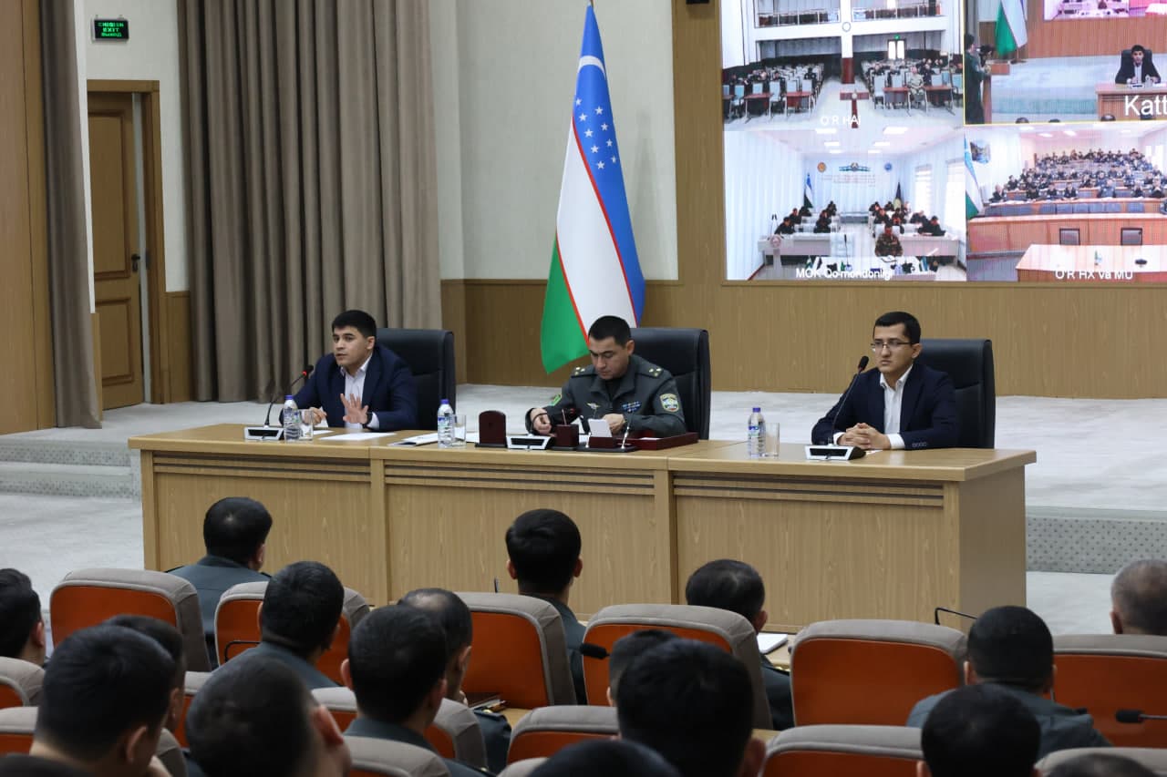 Mudofaa vazirligida KPI tizimi bo‘yicha mahorat darsi o‘tkazildi