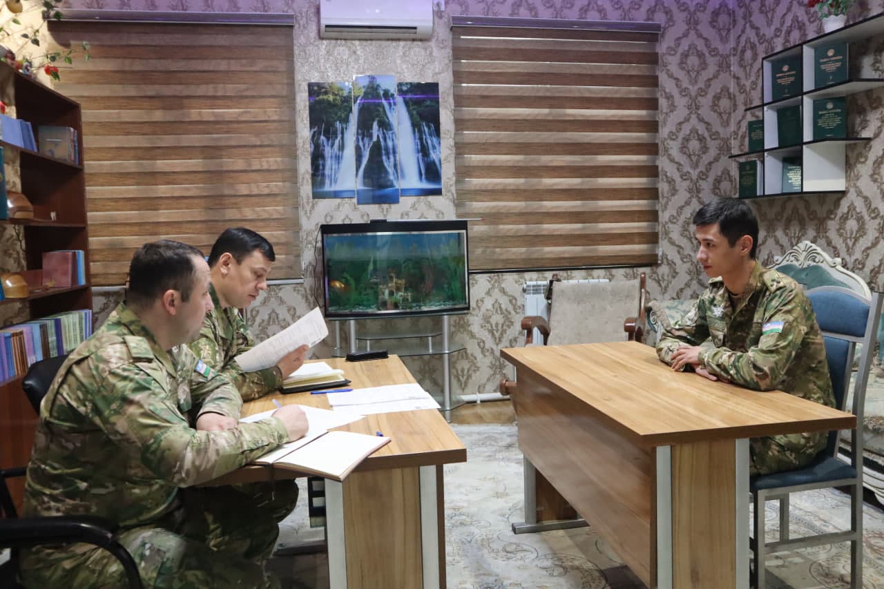 Harbiy qism yettiligi tizimi faoliyatiga jiddiy e’tibor qaratilmoqda