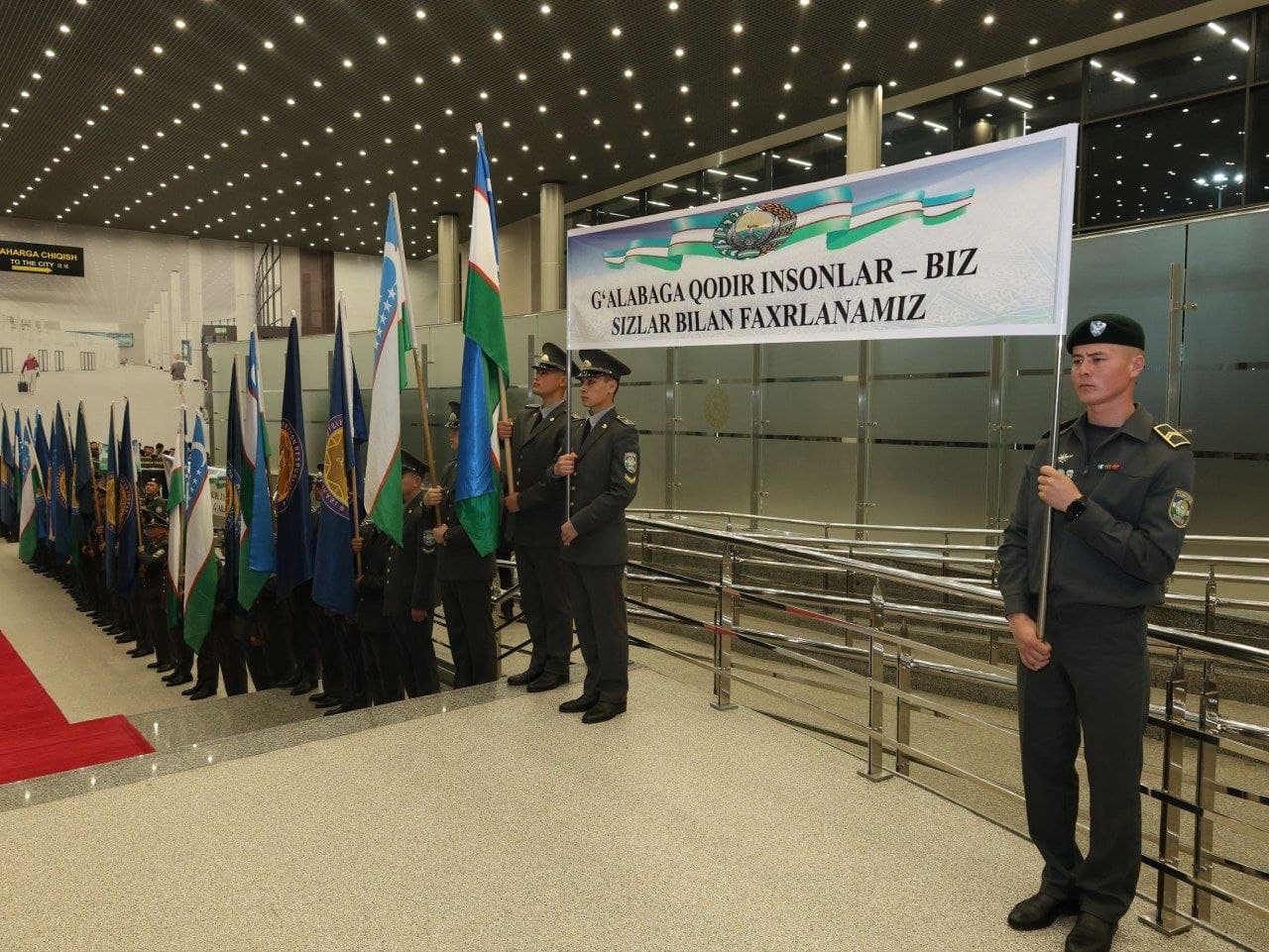 “Eng ilgʻor jangchi-2026” musobaqasi gʻoliblari tantanali kutib olindi
