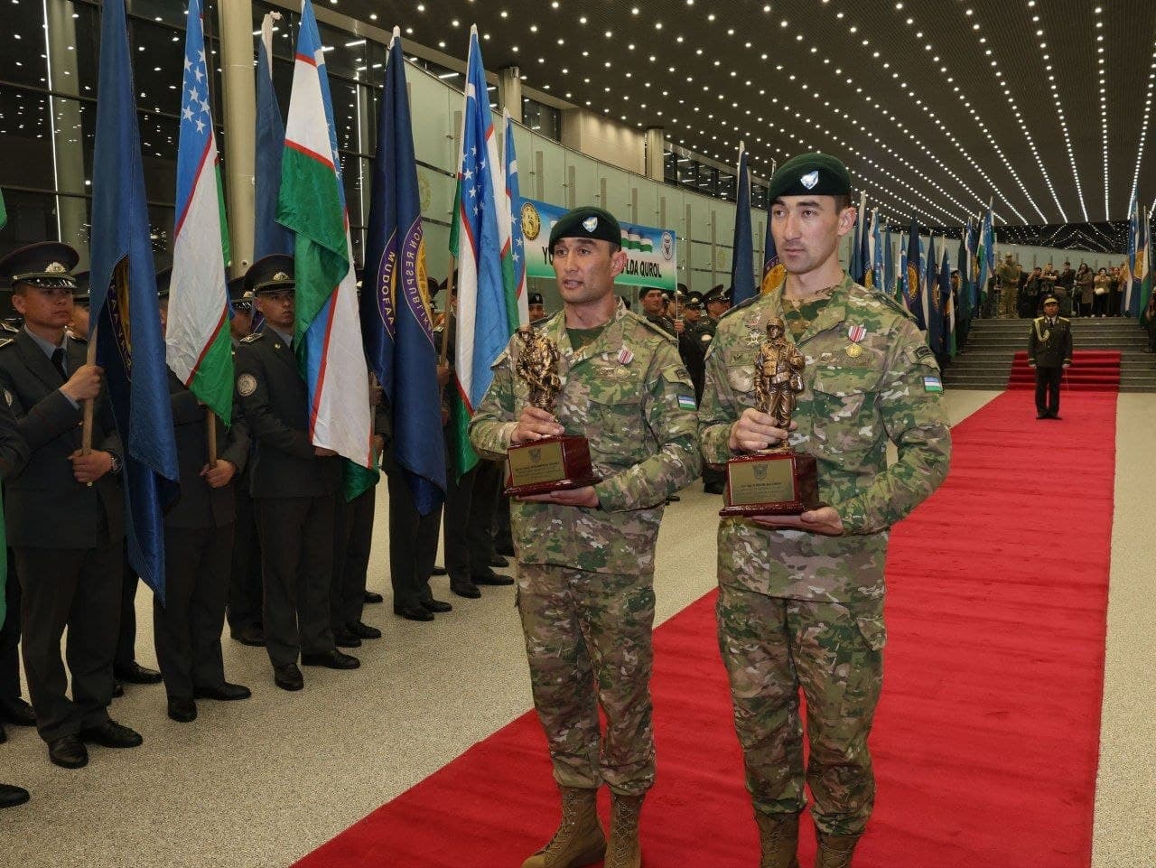 “Eng ilgʻor jangchi-2026” musobaqasi gʻoliblari tantanali kutib olindi