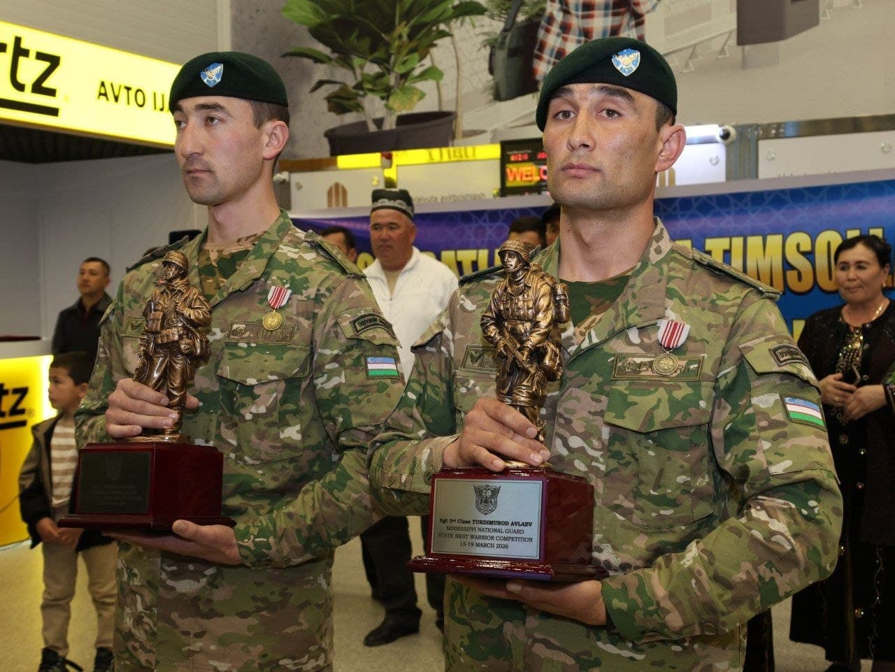 “Eng ilgʻor jangchi-2026” musobaqasi gʻoliblari tantanali kutib olindi