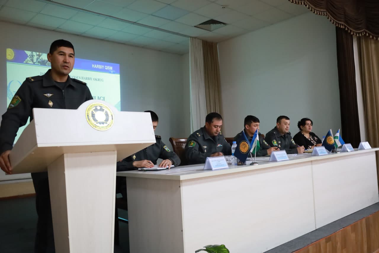 “Harbiy qism yettiligi” tomonidan ochiq muloqot tashkil etildi