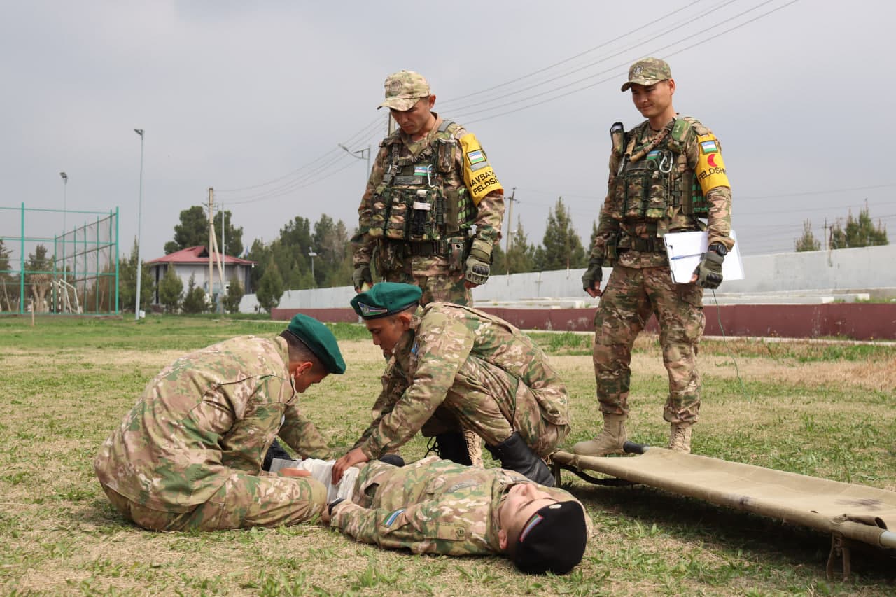 “Vatanparvarlar” harbiy-sport musobaqasining Surxondaryo viloyati bosqichi yuqori saviyada o‘tdi