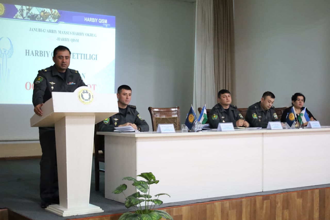 “Harbiy qism yettiligi” tomonidan ochiq muloqot tashkil etildi