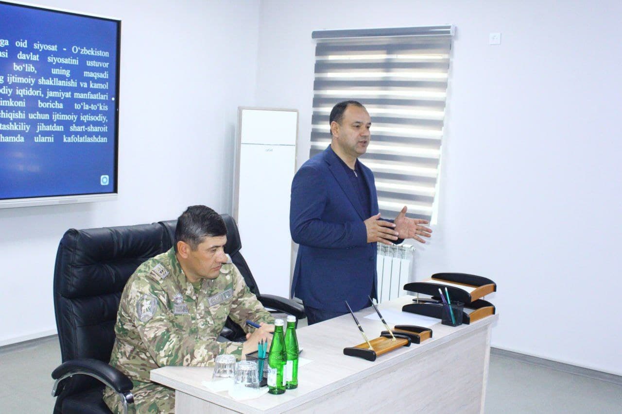 Namanganda yoshlar harbiy qism mehmoni bo‘ldi