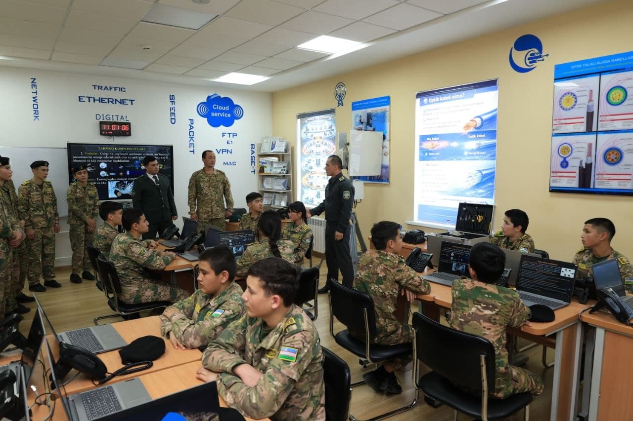 Zangiota tumanidagi harbiy qismda “Rahbar va yoshlar” uchrashuvi tashkil etildi