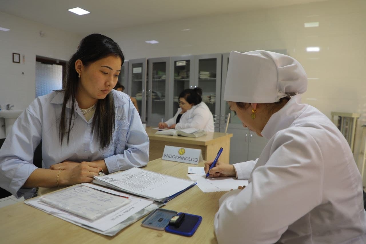 Harbiy xizmatchilar va ularning oila a’zolari uchun tibbiy ko‘rik tashkil qilindi