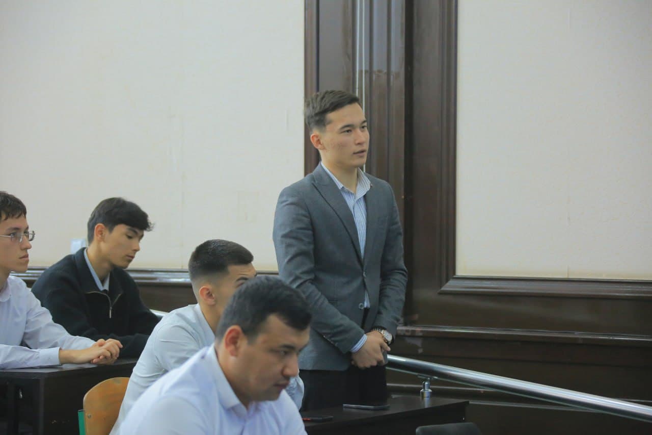 Faxriylar talaba yoshlar bilan uchrashdi