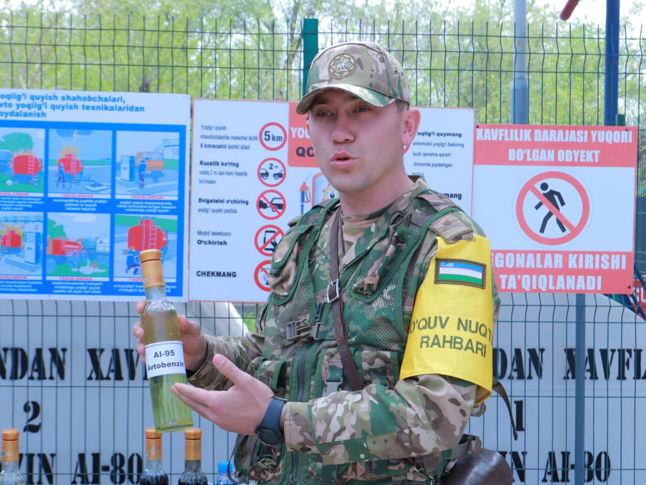 Janubda harbiy texnikalaga mavsumiy xizmat ko‘rsatish bo‘yicha mashg‘ulot tashkil etildi