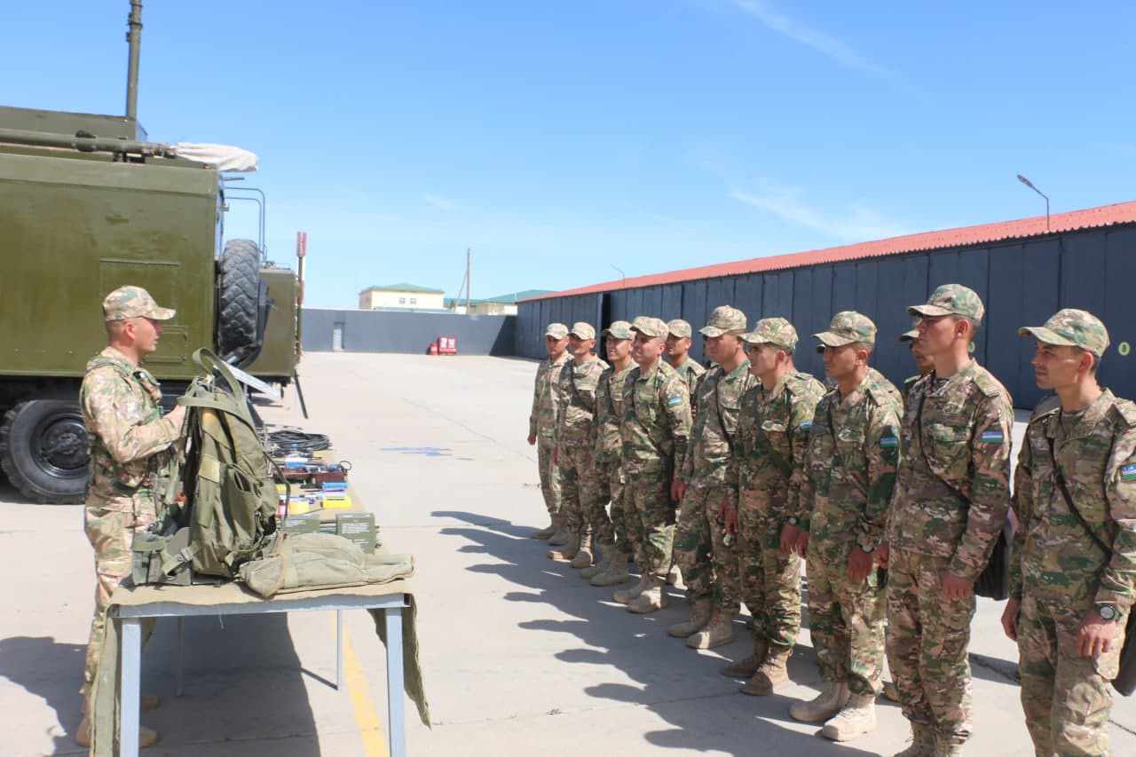 Janubda harbiy texnikalaga mavsumiy xizmat ko‘rsatish bo‘yicha mashg‘ulot tashkil etildi