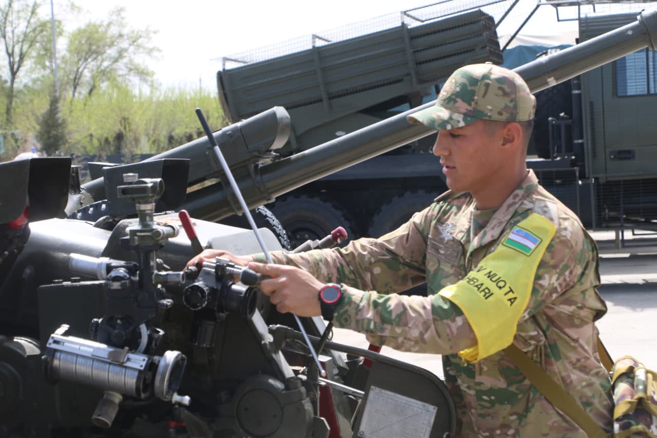 Janubda harbiy texnikalaga mavsumiy xizmat ko‘rsatish bo‘yicha mashg‘ulot tashkil etildi