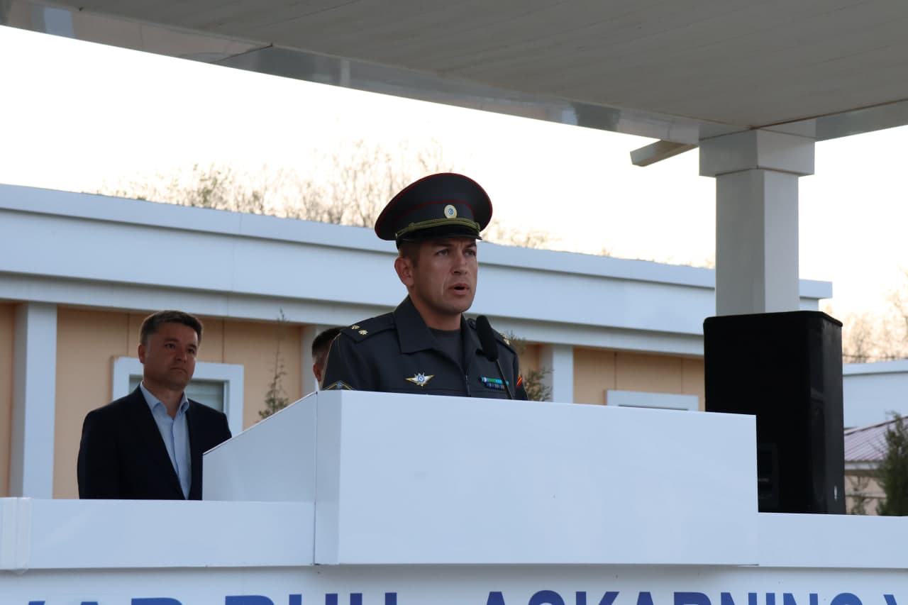 Qashqadaryoda “Harbiy qismda bir kunim” loyihasi tashkil etildi