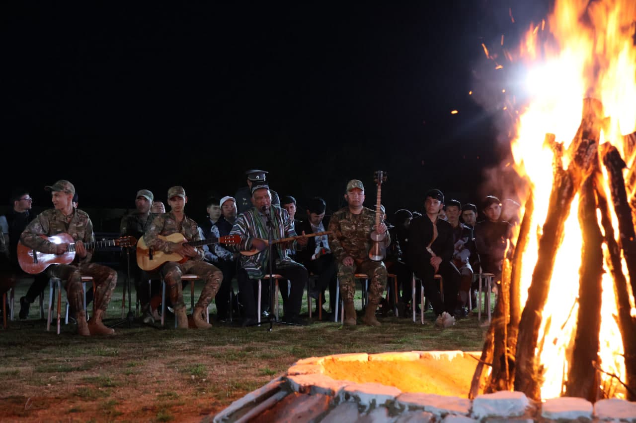 Qashqadaryoda “Harbiy qismda bir kunim” loyihasi tashkil etildi