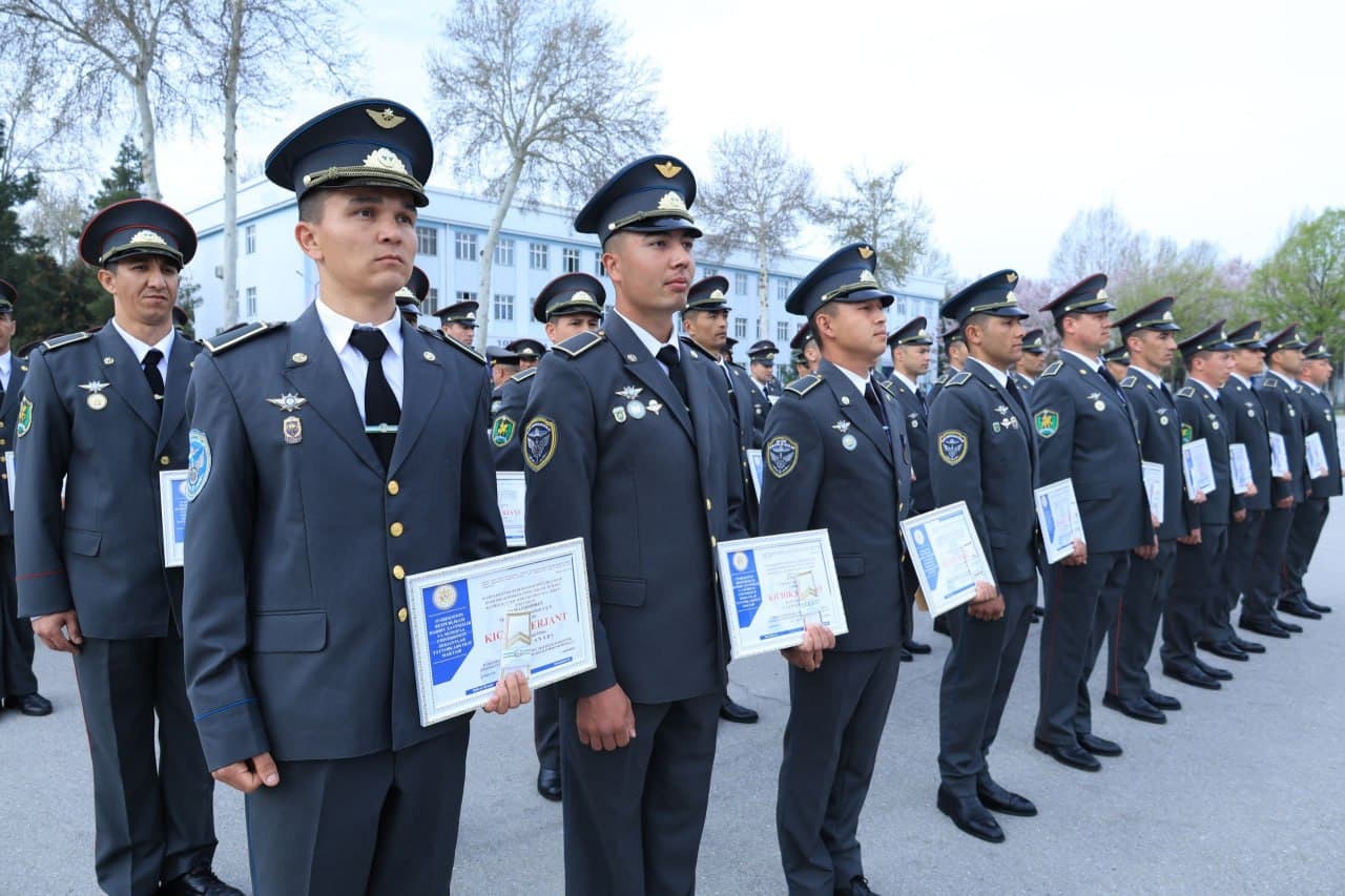 Malaka oshirish va tayanch kursi kursantlarining bitiruv tantanasi bo‘lib o‘tdi