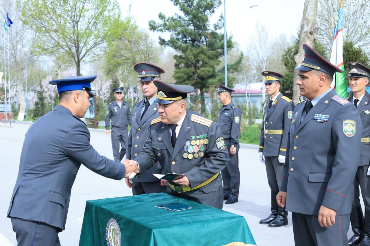 Malaka oshirish va tayanch kursi kursantlarining bitiruv tantanasi bo‘lib o‘tdi