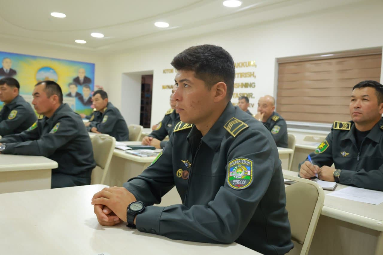 Okrugda serjantlar kengashi o‘tkazildi