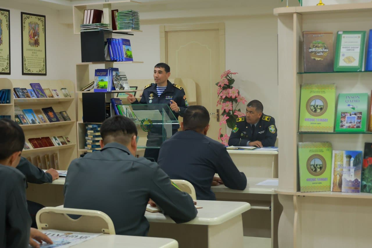 Okrugda serjantlar kengashi o‘tkazildi