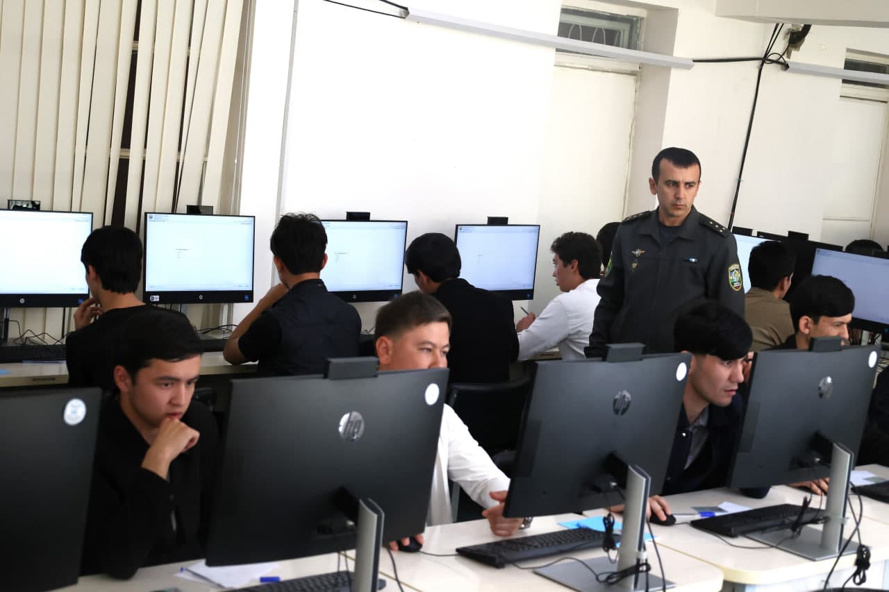 Harbiy ta’limga qiziqqan yoshlar uchun test sinovlari o‘tkazildi