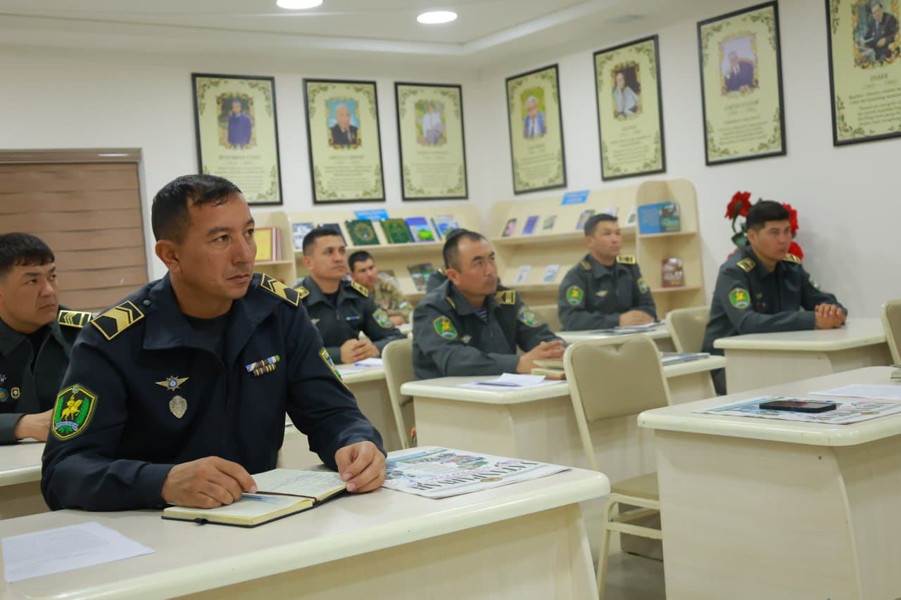 Okrugda serjantlar kengashi o‘tkazildi