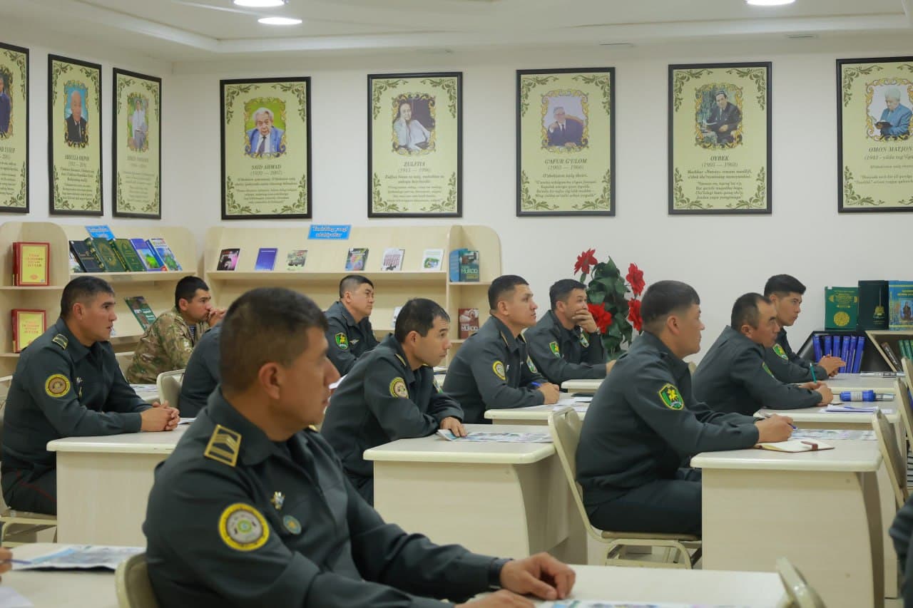 Okrugda serjantlar kengashi o‘tkazildi