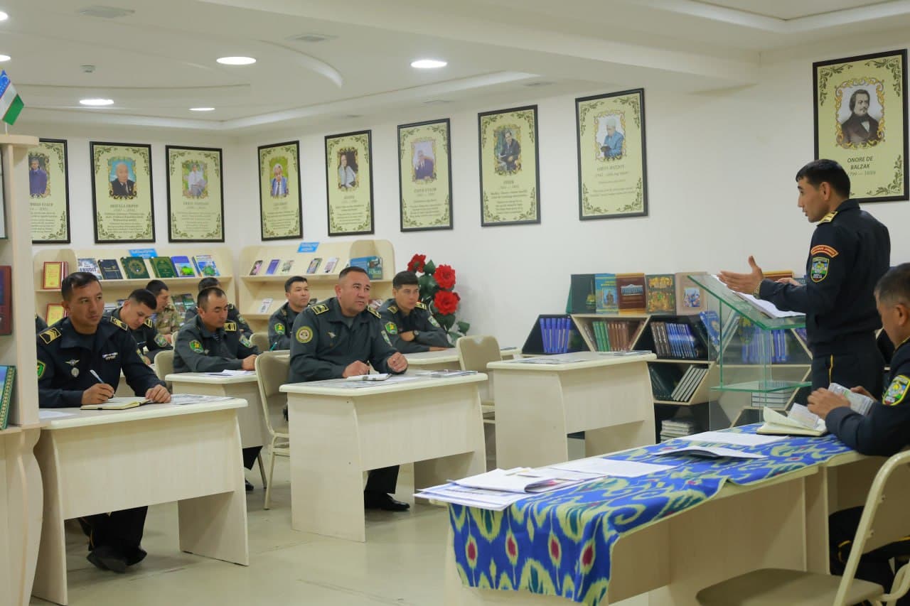 Okrugda serjantlar kengashi o‘tkazildi