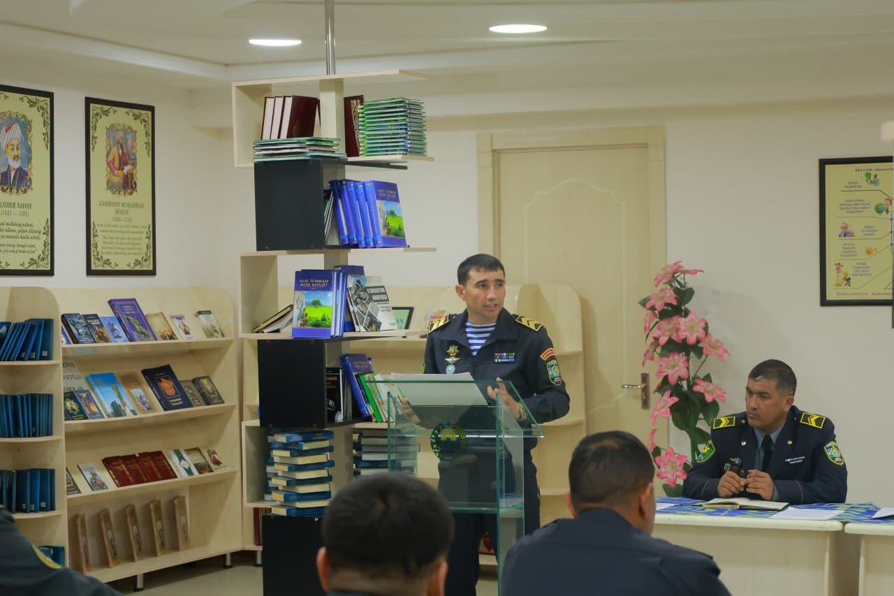 Okrugda serjantlar kengashi o‘tkazildi