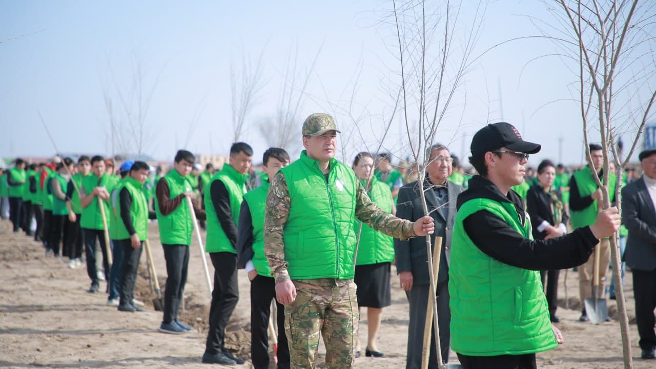 “Yashil makon” — atrof-muhitni muhofaza qilishga qaratilgan ustuvor tashabbus