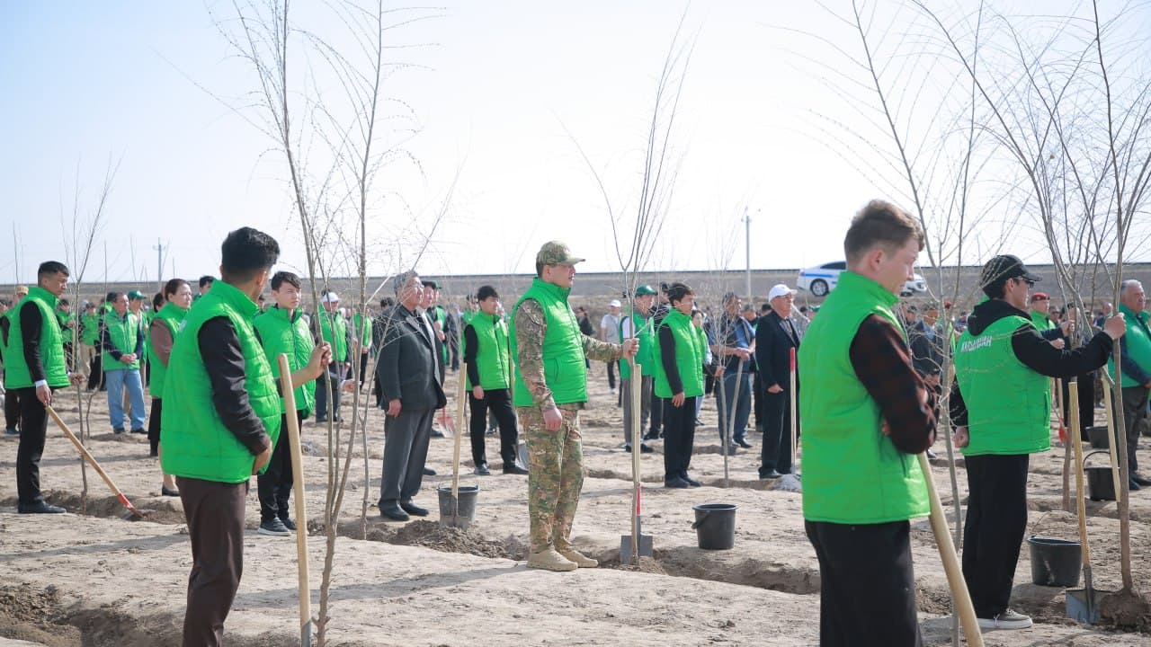 “Yashil makon” — atrof-muhitni muhofaza qilishga qaratilgan ustuvor tashabbus