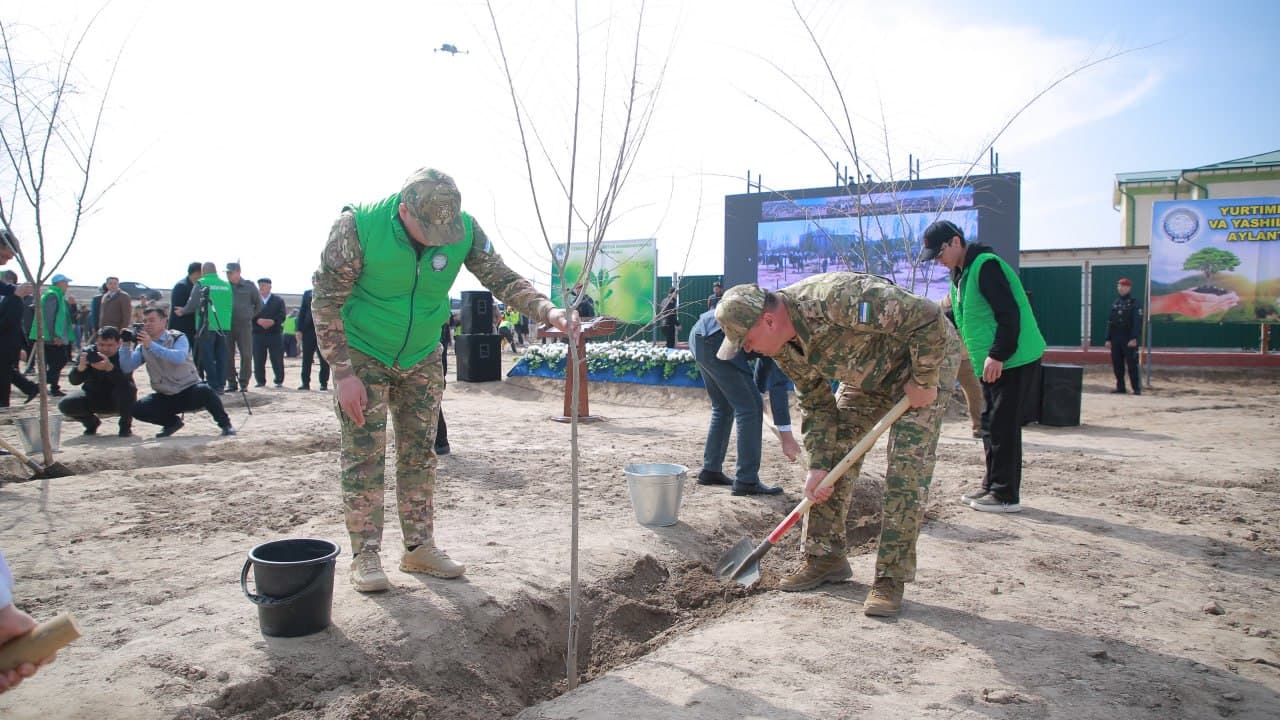 “Yashil makon” — atrof-muhitni muhofaza qilishga qaratilgan ustuvor tashabbus