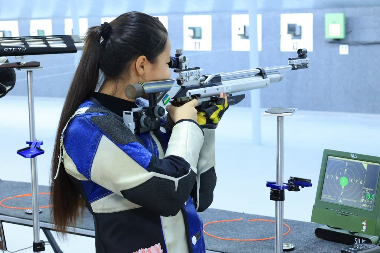 Oʻzbekiston chempionati: pnevmatik quroldan oʻq otish musobaqasi yakunlandi