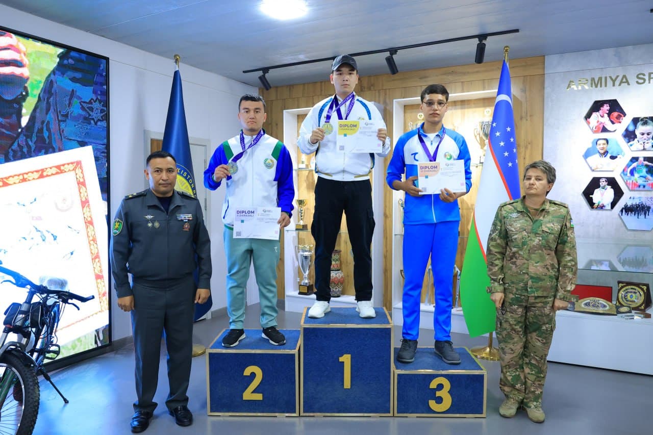Oʻzbekiston chempionati: pnevmatik quroldan oʻq otish musobaqasi yakunlandi