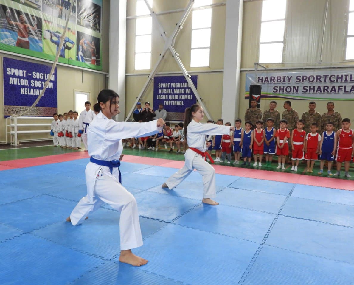 Janubda yosh temuriylar harbiy-sport bellashuvlarida bellashdi