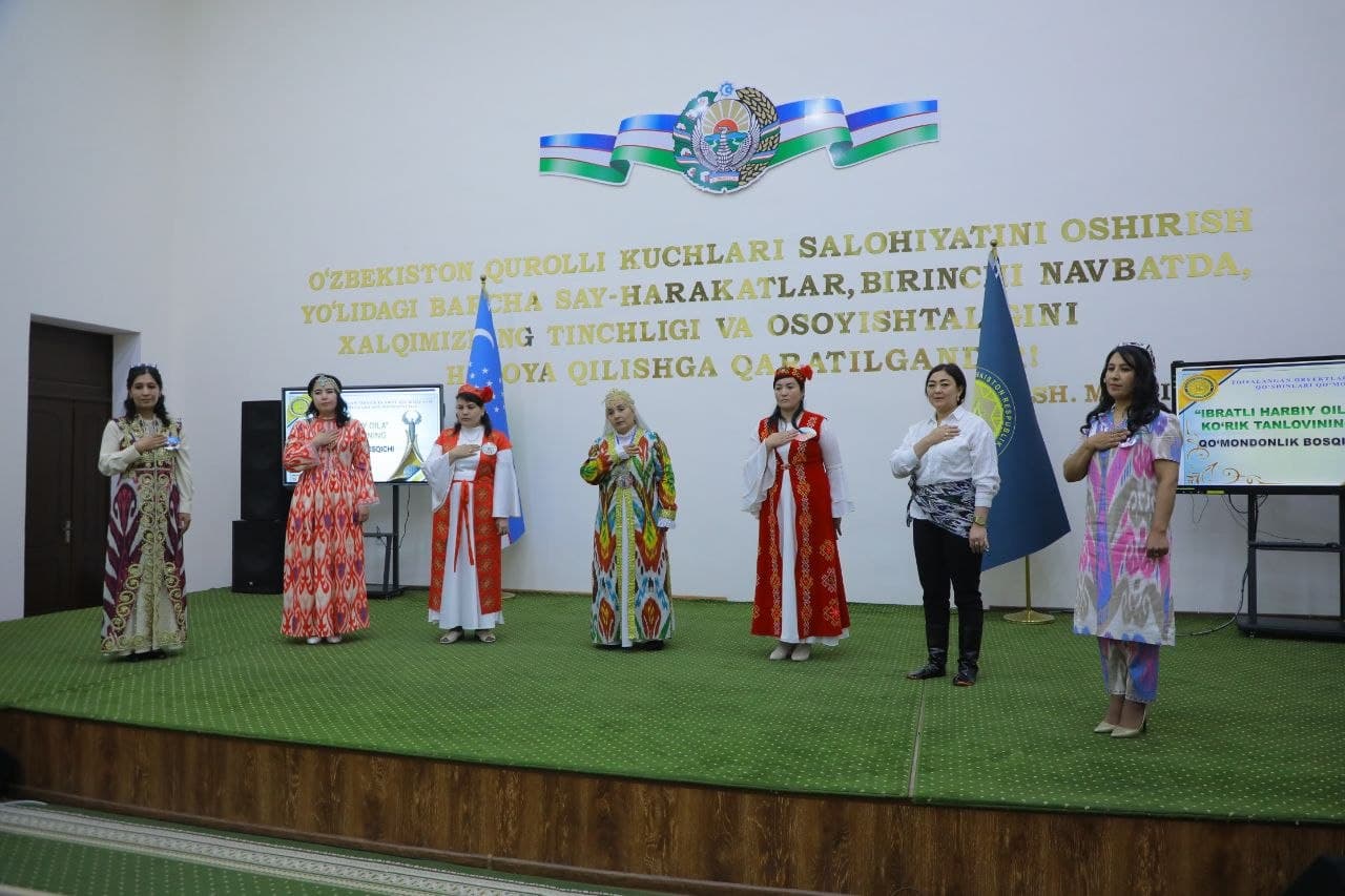 “Ibratli harbiy oila” ko‘rik-tanlovining qo‘mondonlik bosqichi o‘tkazildi