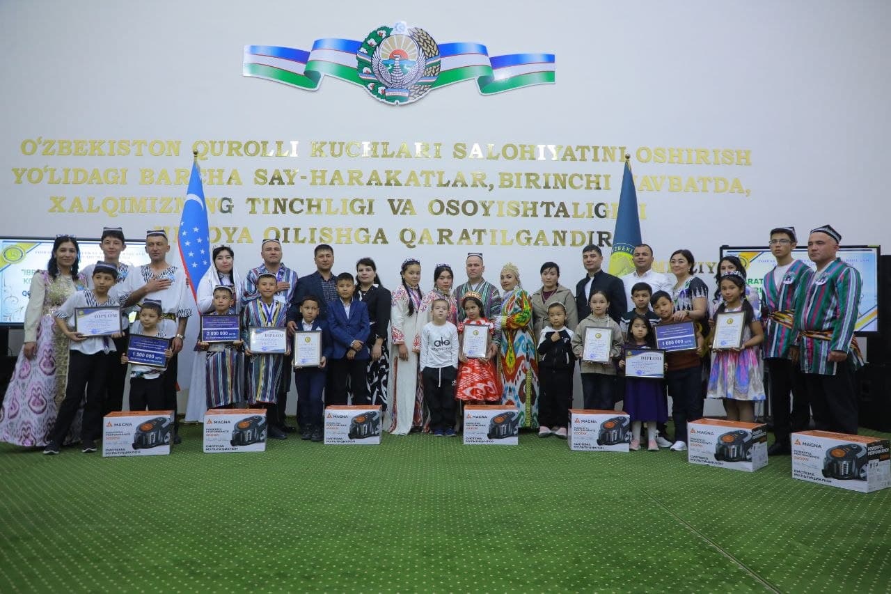 “Ibratli harbiy oila” ko‘rik-tanlovining qo‘mondonlik bosqichi o‘tkazildi