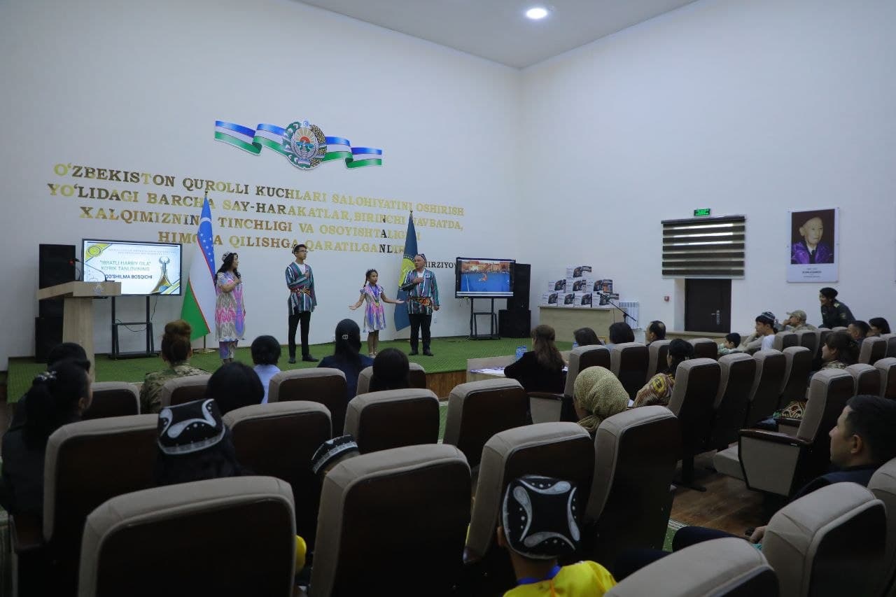“Ibratli harbiy oila” ko‘rik-tanlovining qo‘mondonlik bosqichi o‘tkazildi