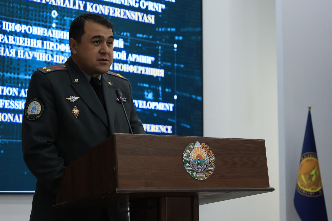 “Professional armiya boshqaruvida innovatsiya va raqamlashtirish: zamonaviy yondashuvlar” mavzusida xalqaro konferensiya o‘tkazildi