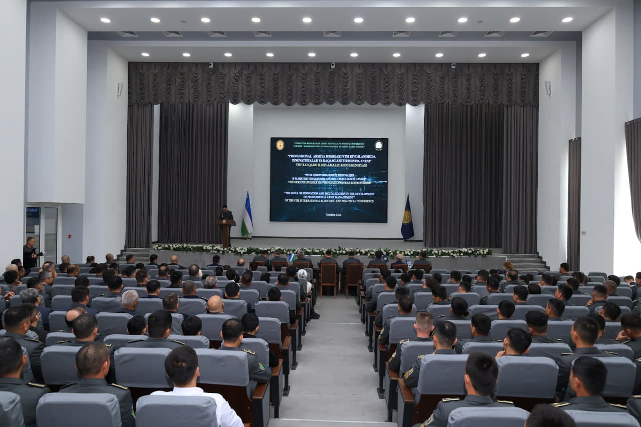 “Professional armiya boshqaruvida innovatsiya va raqamlashtirish: zamonaviy yondashuvlar” mavzusida xalqaro konferensiya o‘tkazildi