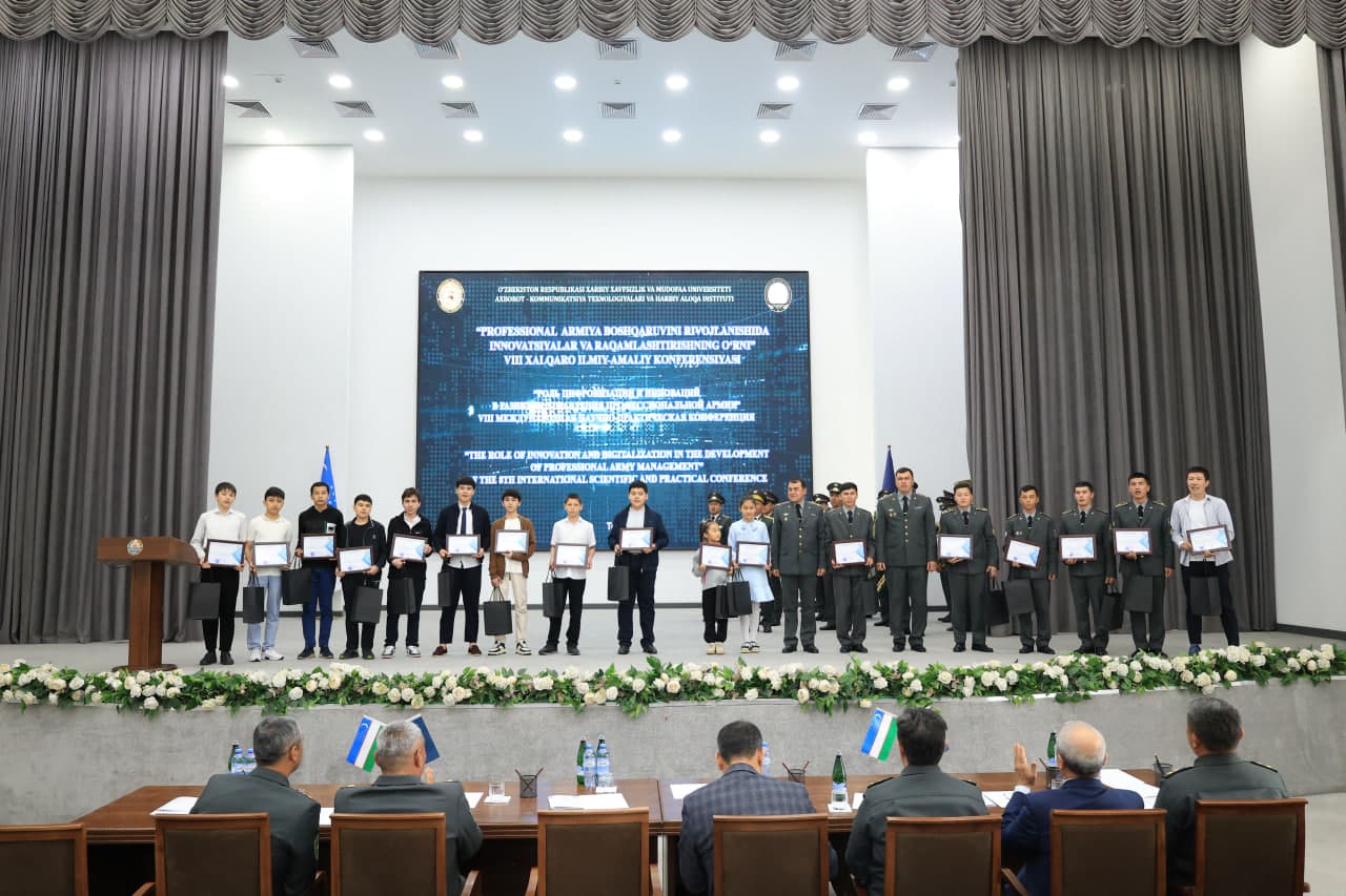 “Professional armiya boshqaruvida innovatsiya va raqamlashtirish: zamonaviy yondashuvlar” mavzusida xalqaro konferensiya o‘tkazildi